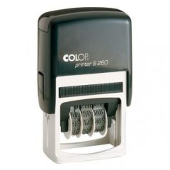 S 260 PRINTER DATER (00) - 2 COL. RED/BLUE PAD